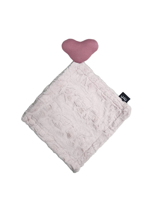 Winx+Blinx Cozy Mauve Heart Lovey