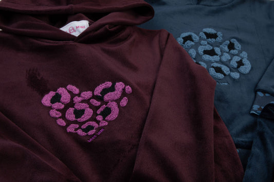Miss Mini Sherpa Hoodie Set- Girls