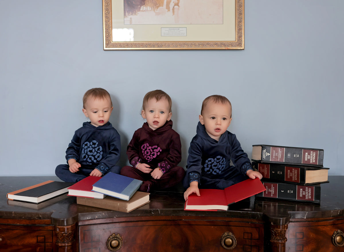 Miss Mini Sherpa Hoodie Set- Girls