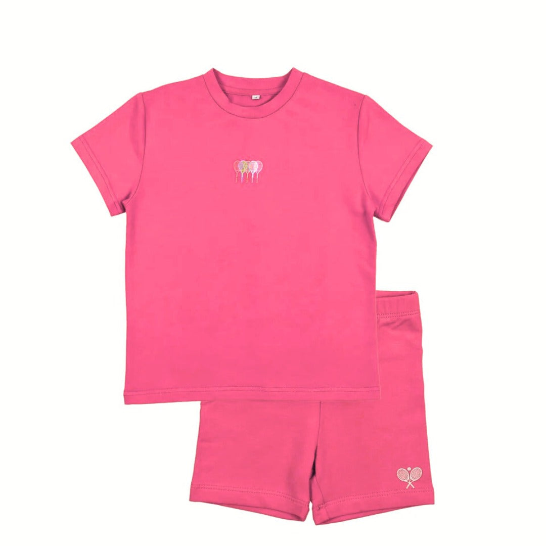 Bonjoy Toddler Short Sleeve Sport Set (Girl)