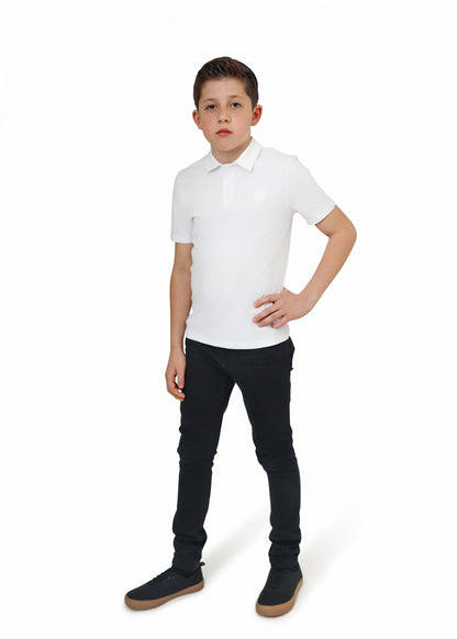 3 Buttons Round Edge Polo