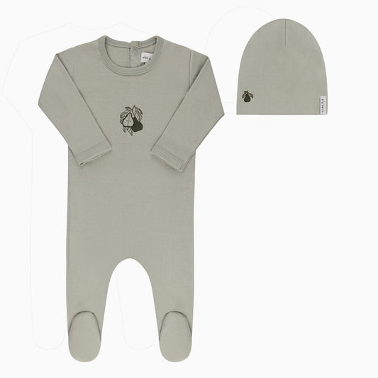 Ely's & Co Fruit Footie & Beanie