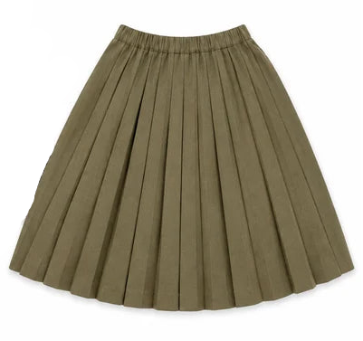 Teela Cherry Pleated Skirt