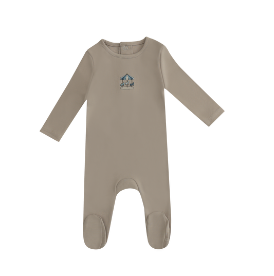 Mini Label Merry-Go-Round Footie Boy
