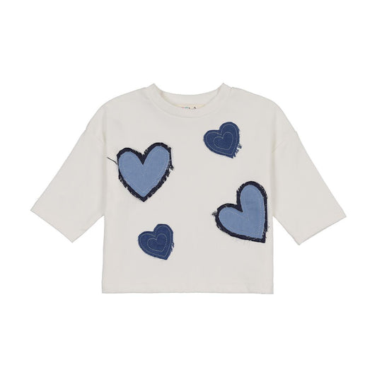 Teela Heart Denim Top